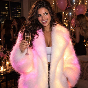 GlowFur LED Coat